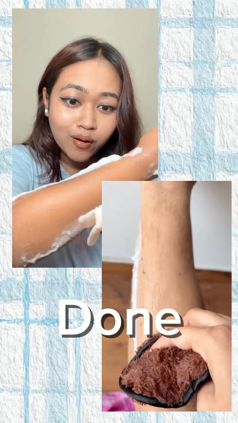 Instagram post by @__heyanamika._ for Namyaa. Caption reads: [...] easiest way to remove unwanted hair,....