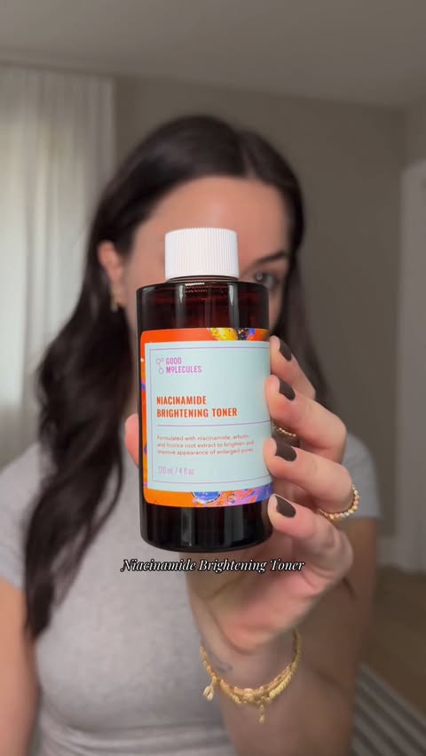 Instagram post by @angelacbeauty for Good Molecules. Caption reads: There’s something so luxurious about cold....