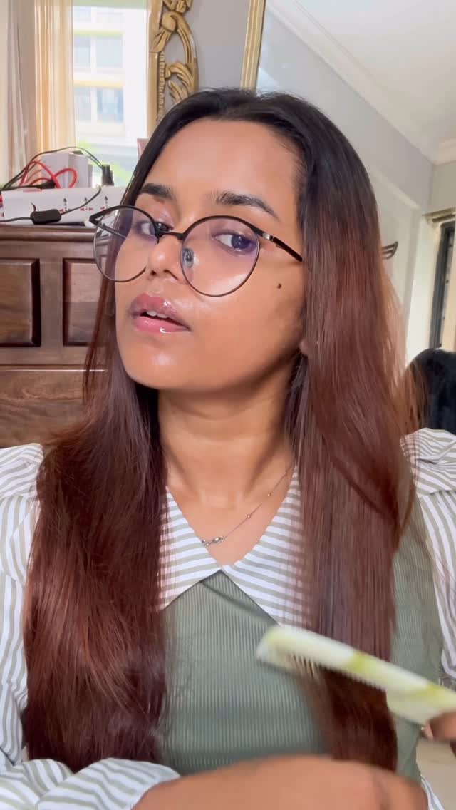 Instagram post by @mayazmakeover for Mamaearth. Caption reads: Comment “Hair” to get the link! 🔗 

Monsoon hair....