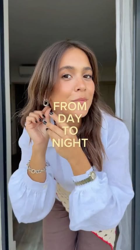 Instagram post by an influencer for Radiant. Caption reads: from day to night with @radiantwatchesandjewels ⭐️....