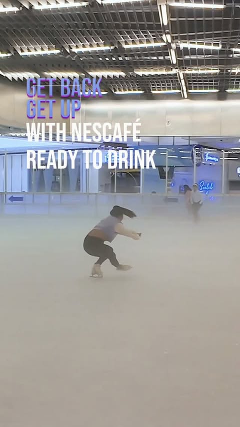 Instagram post by @kaaatastrophe for NESCAFÉ Philippines. Caption reads: We've all had our off days, but for every fall we....