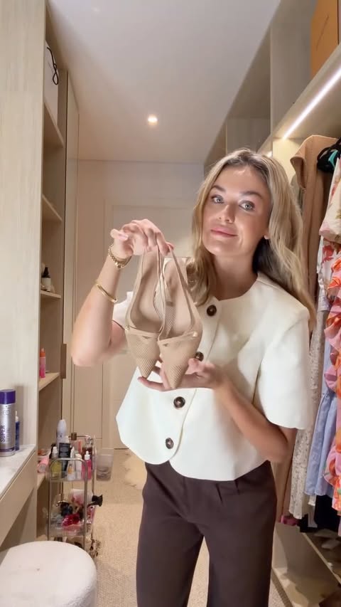 Instagram post by @sophie.tieman for Showpo. Caption reads: [...] is something else! 🤌  @showpo Linked in....