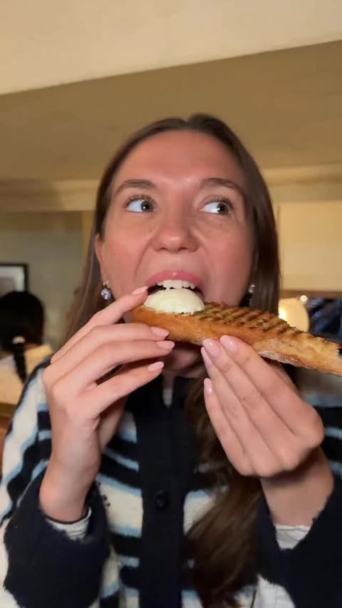 Instagram post by @kaitlynlavery for DoorDash. Caption reads: [...] the hottest Italian spots in NYC using....