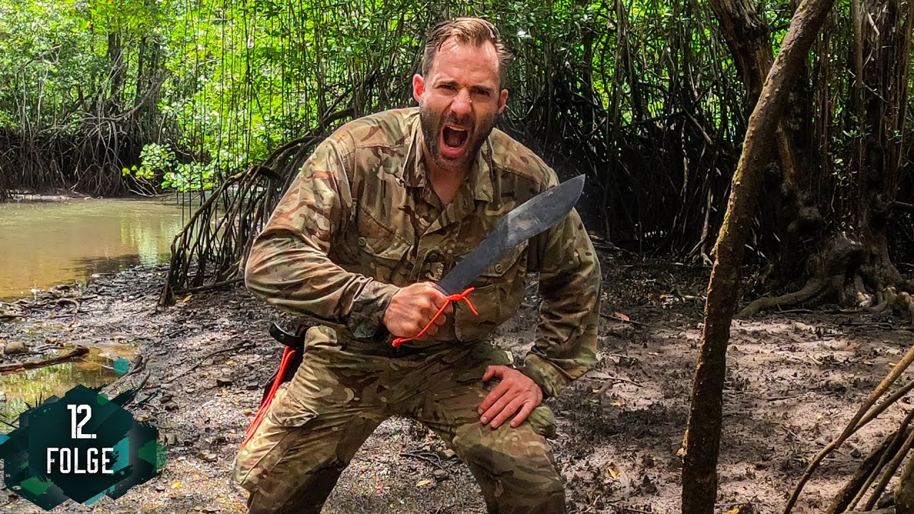 YouTube post by @7_vs._wild for Anyfin. Caption reads: 7 vs. Wild: Panama - Crocodile Territory | Episode....