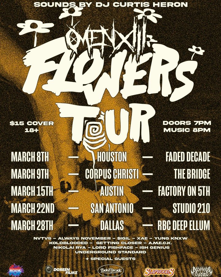 Instagram post by @_omenxiii for Exotic Pop. Caption reads: [...] Sponsored by: @fadeddecade @slapwoods....