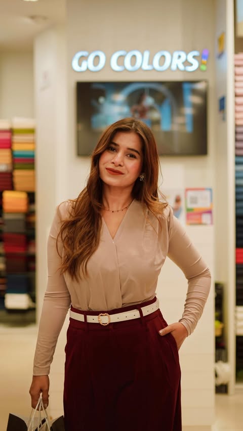 Instagram post by @imanishanayak for Go Colors. Caption reads: Ever look at your wardrobe and feel like....