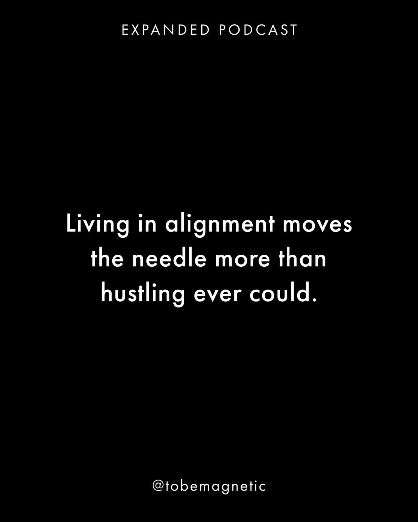 Instagram post by @expandedpodcast for OSEA Malibu. Caption reads: If you’ve ever felt behind, disempowered with....