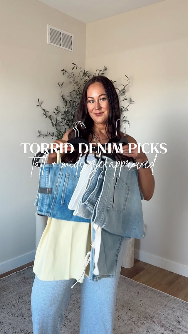 Instagram post by @styledandtaylered for Torrid. Caption reads: [...] and I will send ya all the info ✨🤍 @torrid....