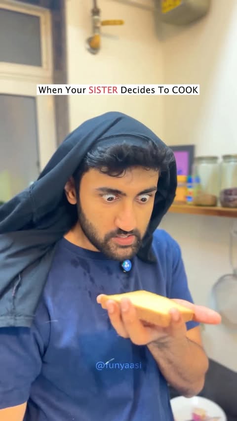 Instagram post by @funyaasi for JioMart. Caption reads: [...] maggi bana deti🥲 Woh bhi available thi....