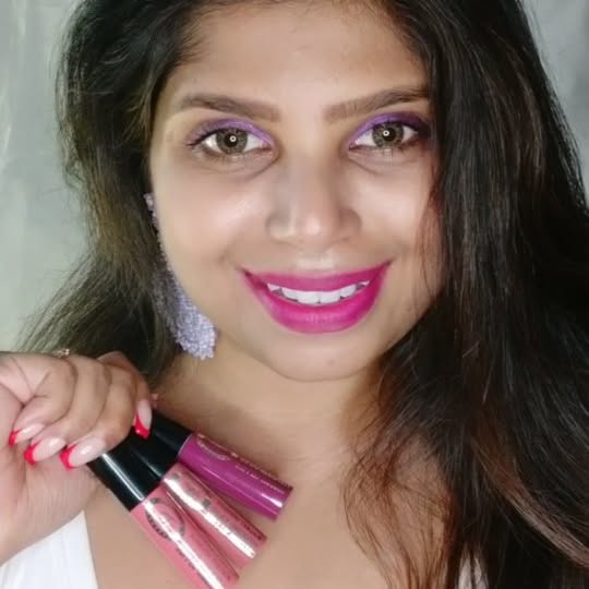 Instagram post by @bongottiya20 for FASHION COLOUR. Caption reads: Soft Lip Mousse @fashioncolourofficial #AD Fashion....
