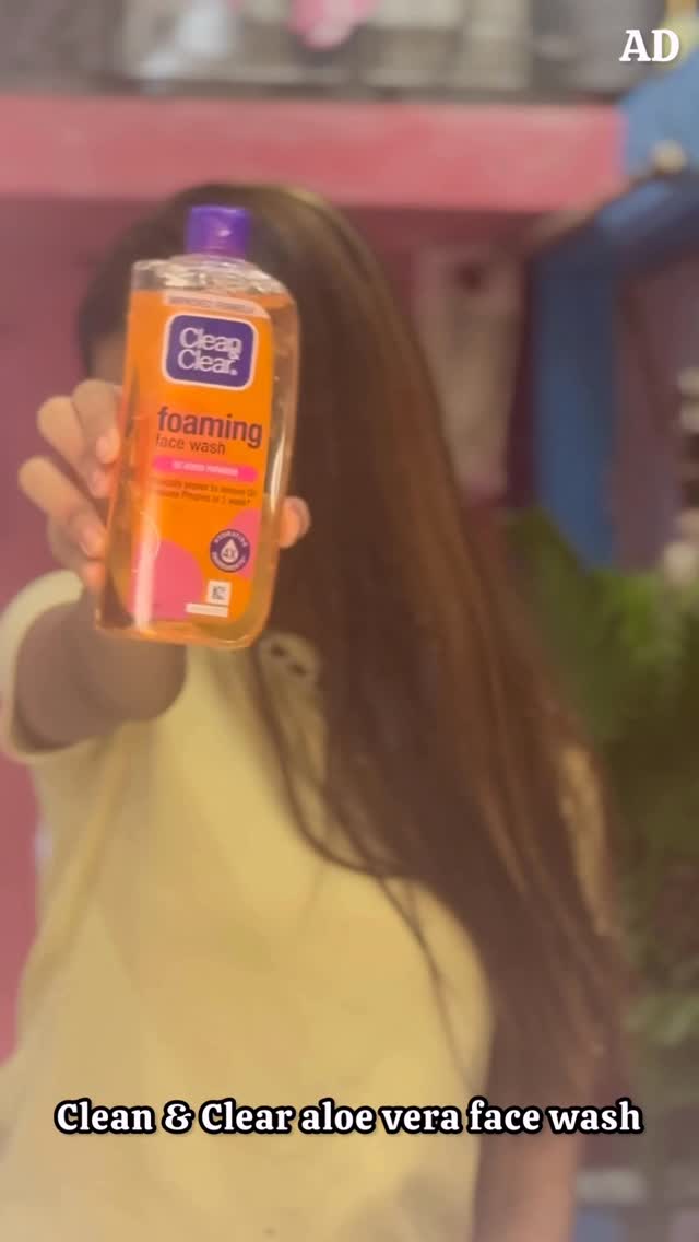 Instagram post by @_whoisbasabdatta_29 for Clean & Clear. Caption reads: Everything prepped, everything perfect—except my....