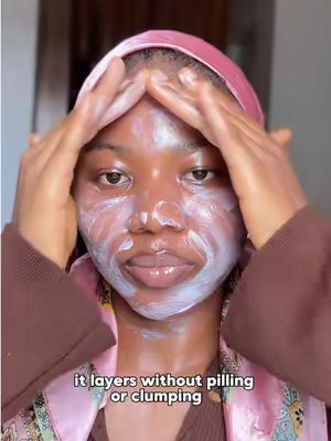 TikTok post by @makuuo_ for FULLY Skincare. Caption reads: [...] on my skin, and that glow? ✨ @FULLY Skincare....