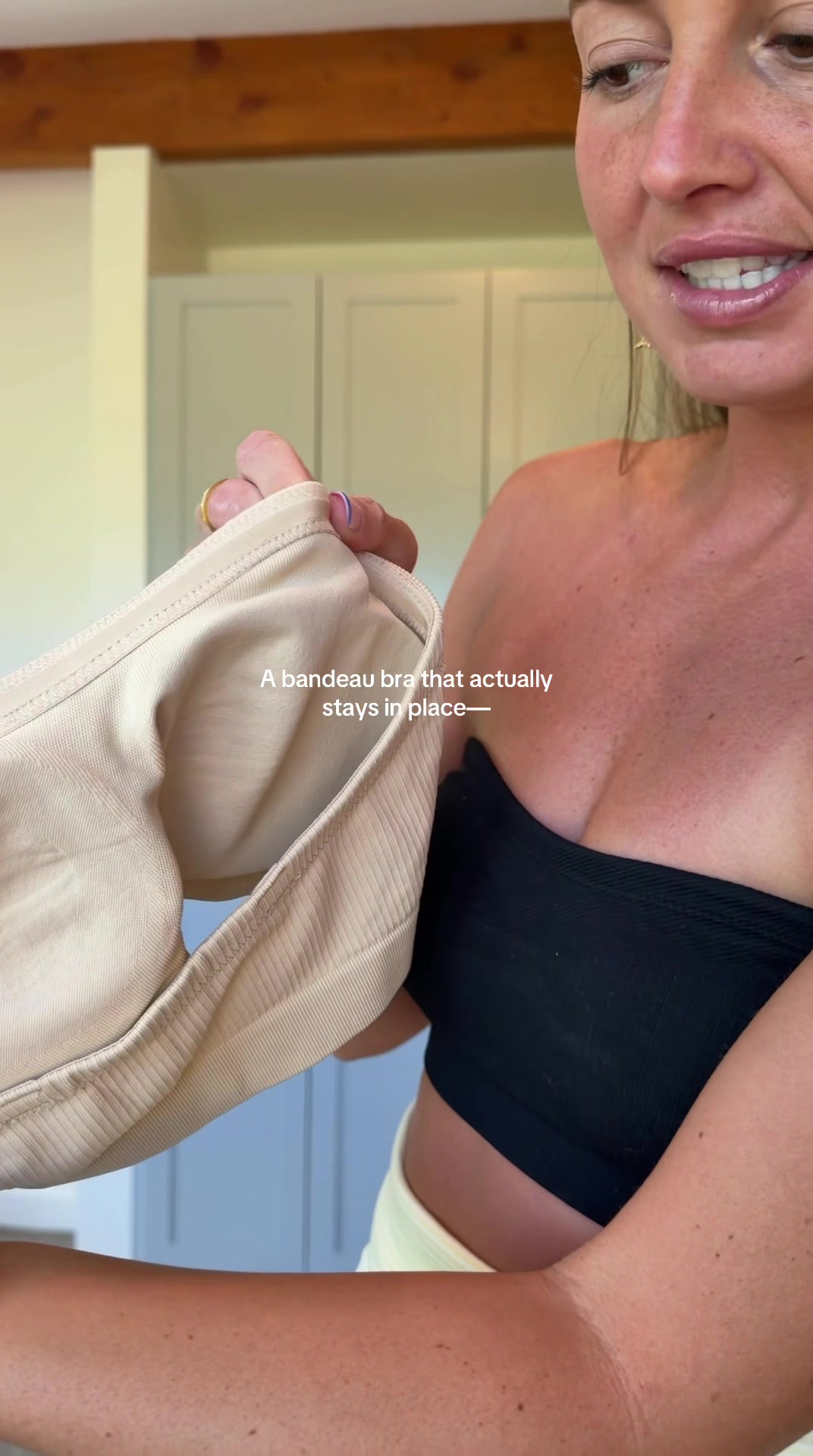 TikTok post by @meganclayy for OEAK Apparel. Caption reads: And for less than $23 ‼️ @OEAK Apparel #tiktokshop....