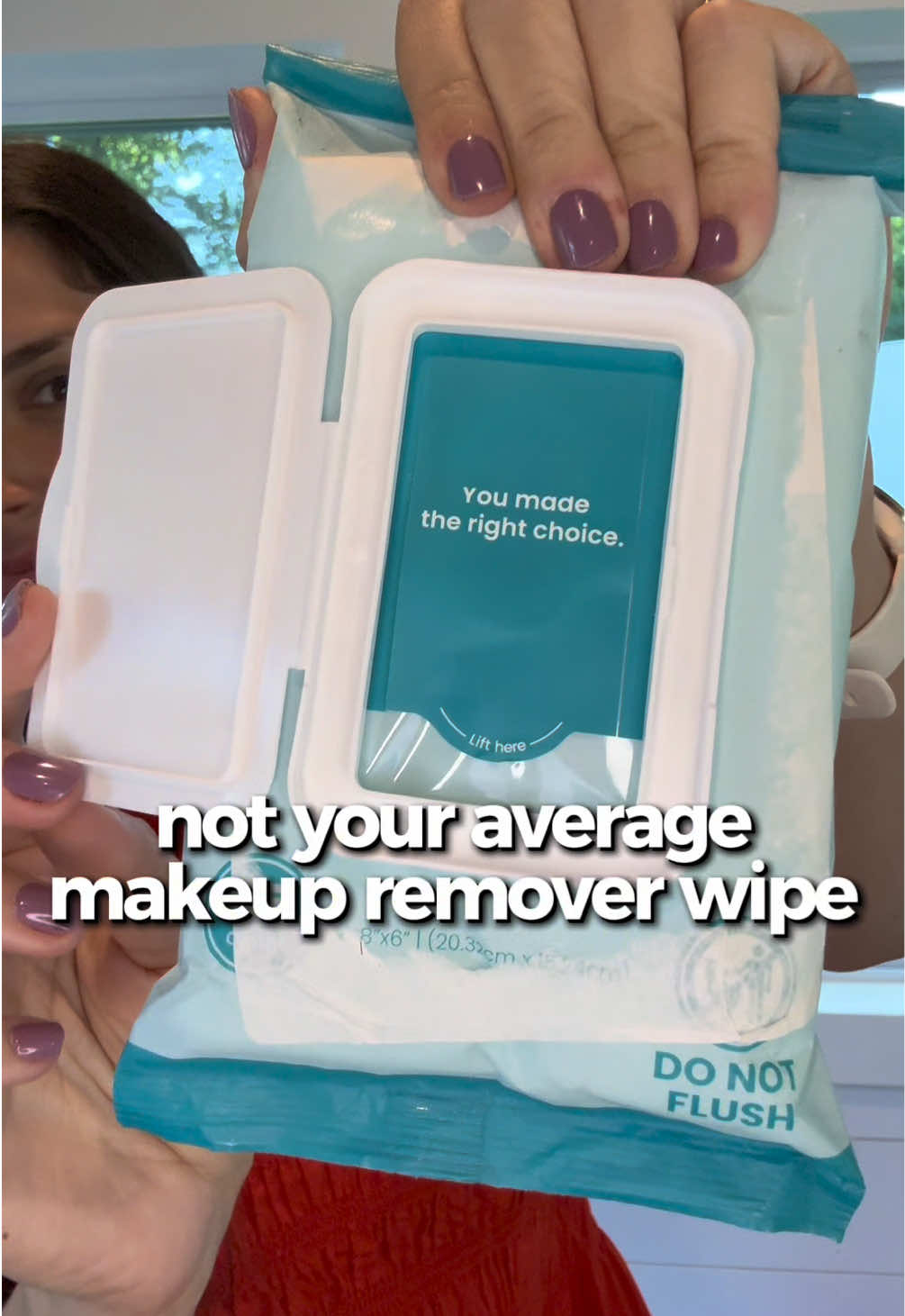 TikTok post by @hi_itslor for Clean Skin Club. Caption reads: [...] your new skincare bag essential ✨ @Clean....
