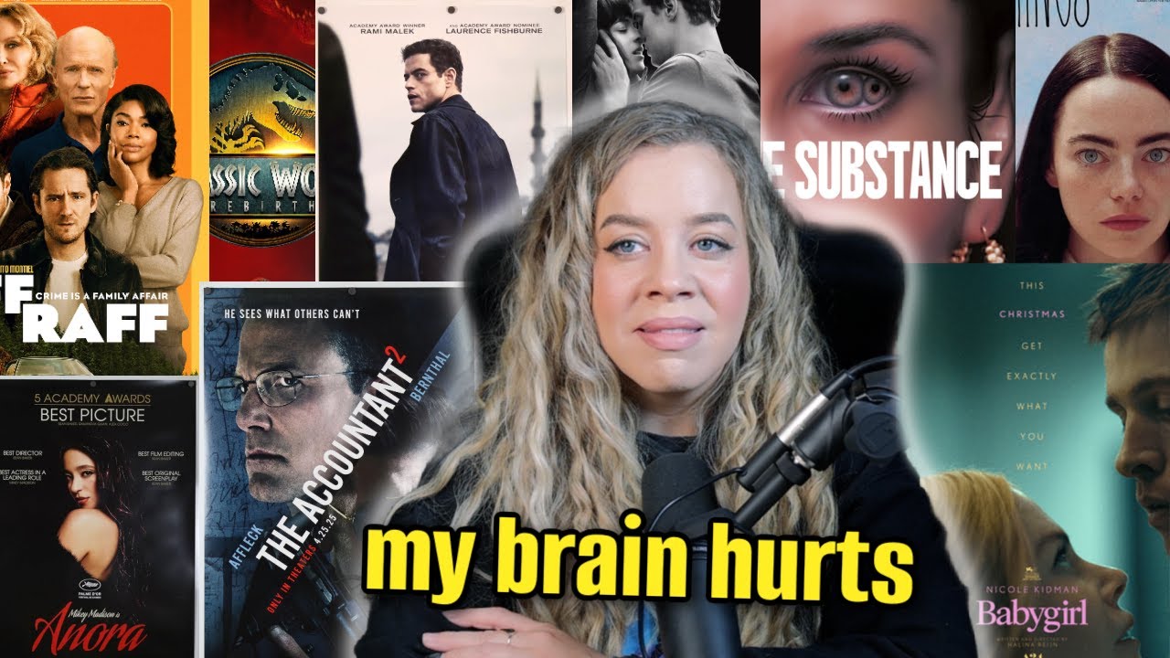 YouTube post by @jaimefrenchofficial for Quince. Caption reads: Reviewing Every Movie I watched in 2025.