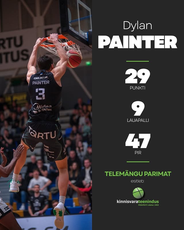 Instagram post by @basketee for Optibet Eesti. Caption reads: Eilse Kinnisvarateeninduse telemängu parimaks....