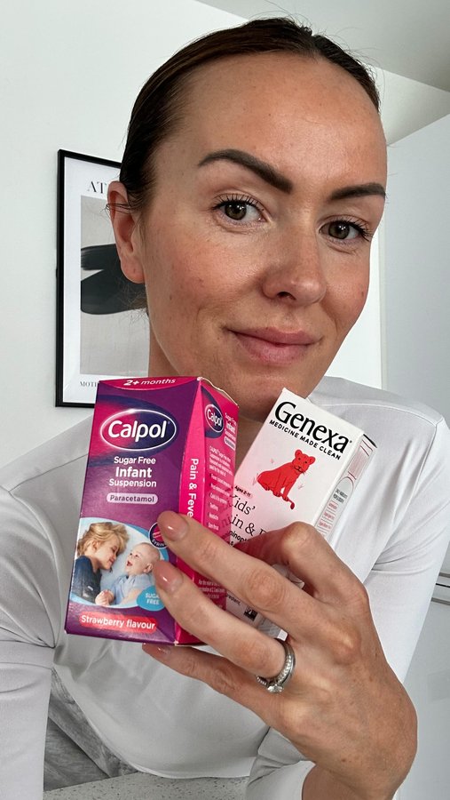 Instagram post by @daisyasaf_ for Genexa. Caption reads: Why I Ditched Calpol for @genexa

*AD link is in....