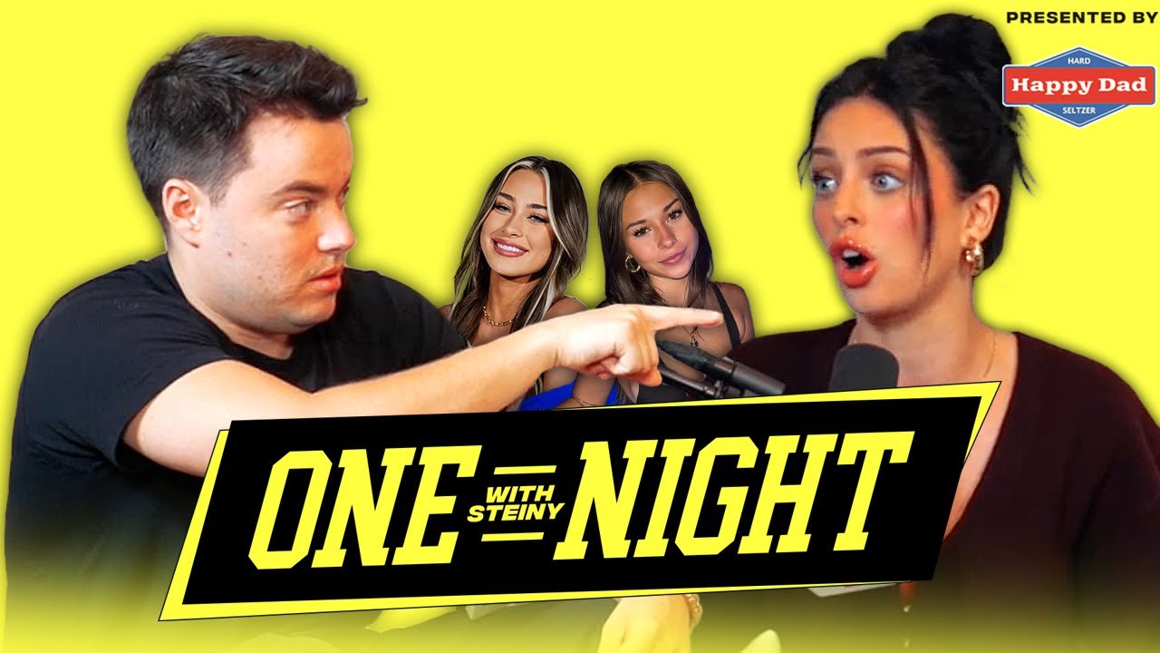 YouTube post by @OneNightwithSteiny for Happy Dad. Caption reads: Camilla Araujo EXPOSES Beef With Sophie Rain,....