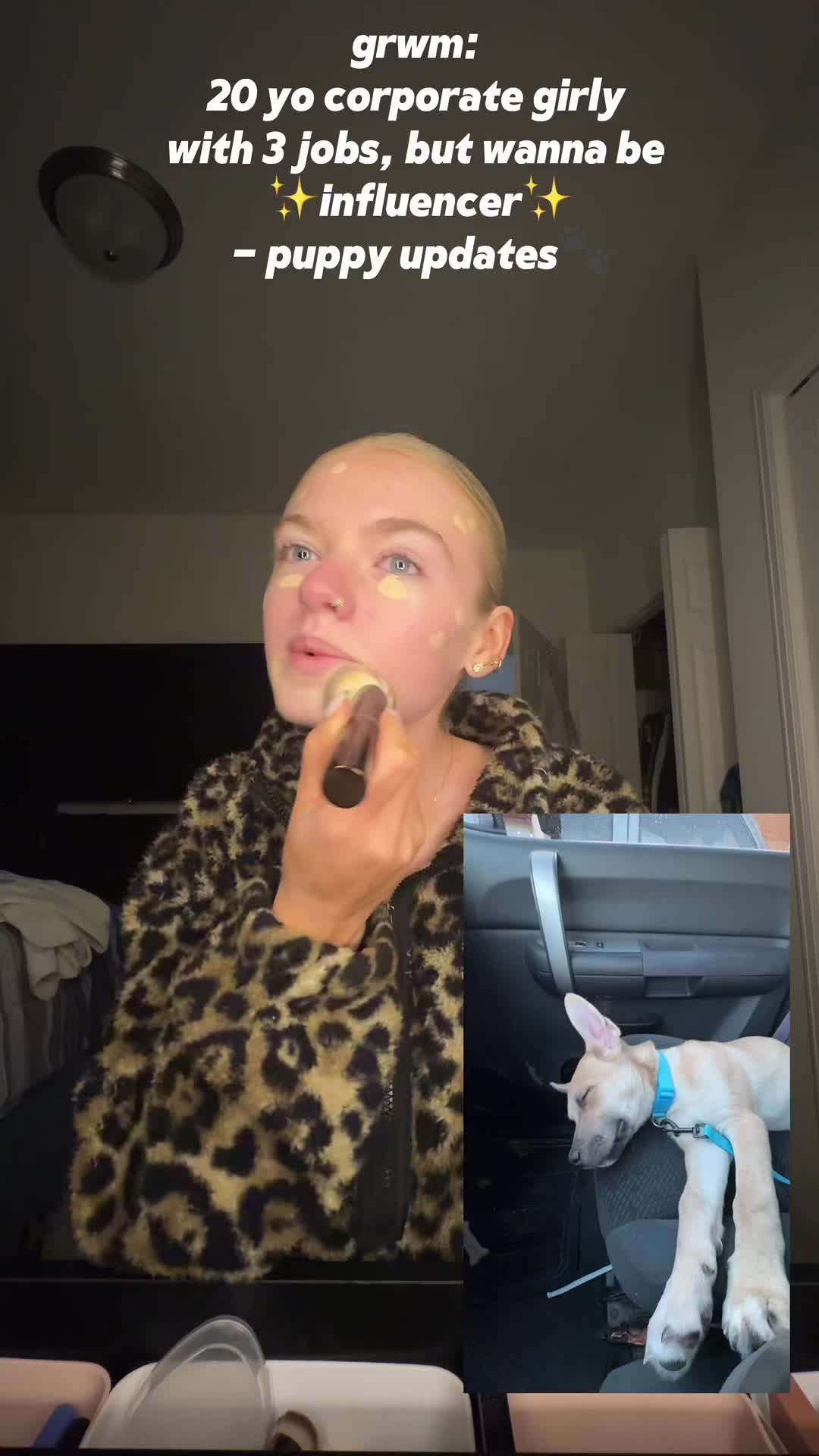 TikTok post by @miss.kenzienicole for OFRA Cosmetics. Caption reads: [...] @Milani Cosmetics @Lancôme @OFRA Cosmetics,....