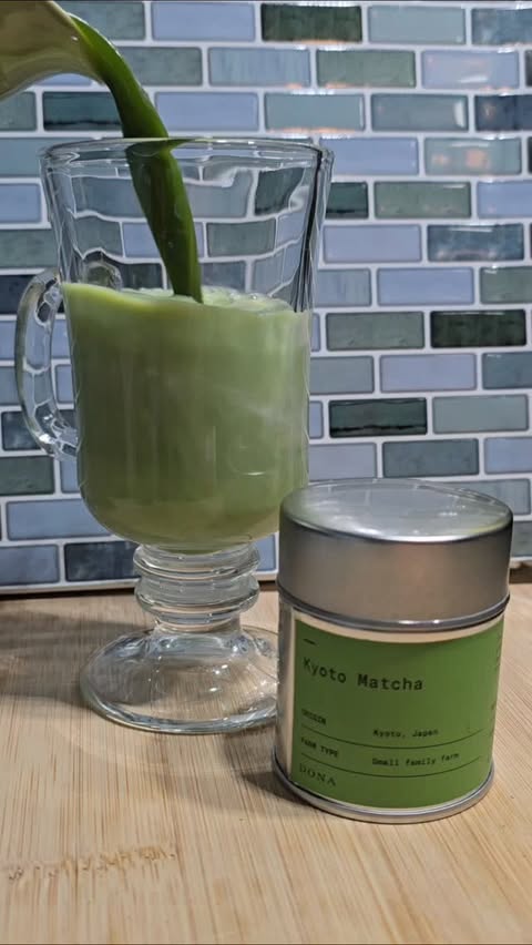 Instagram post by @judyannmi for Dona. Caption reads: Did you know the best matcha is all about the....