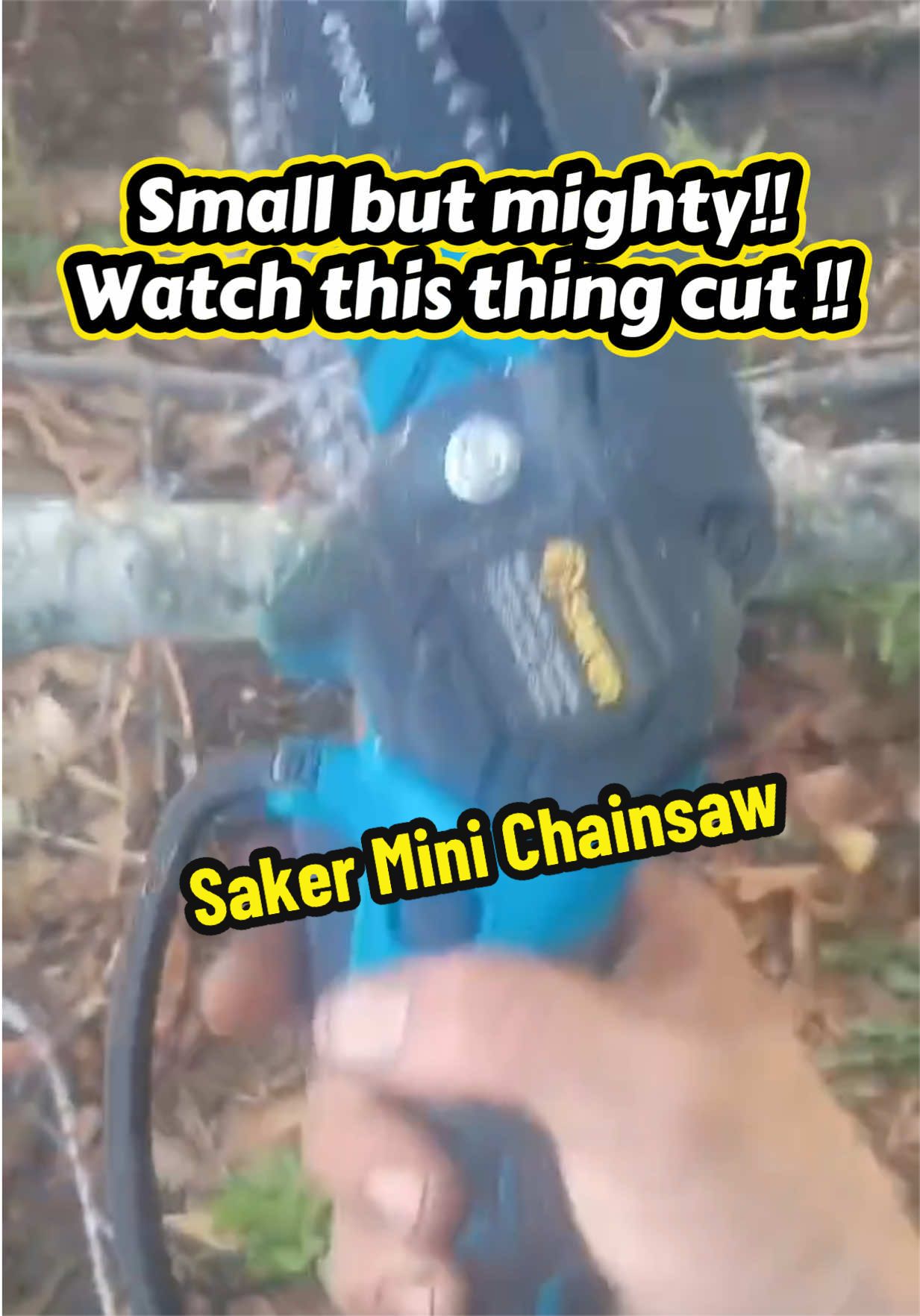 TikTok post by @wendit74 for Smartsaker. Caption reads: [...] Wood Cutting Garden Tool Gifts. @@SmartSaker....