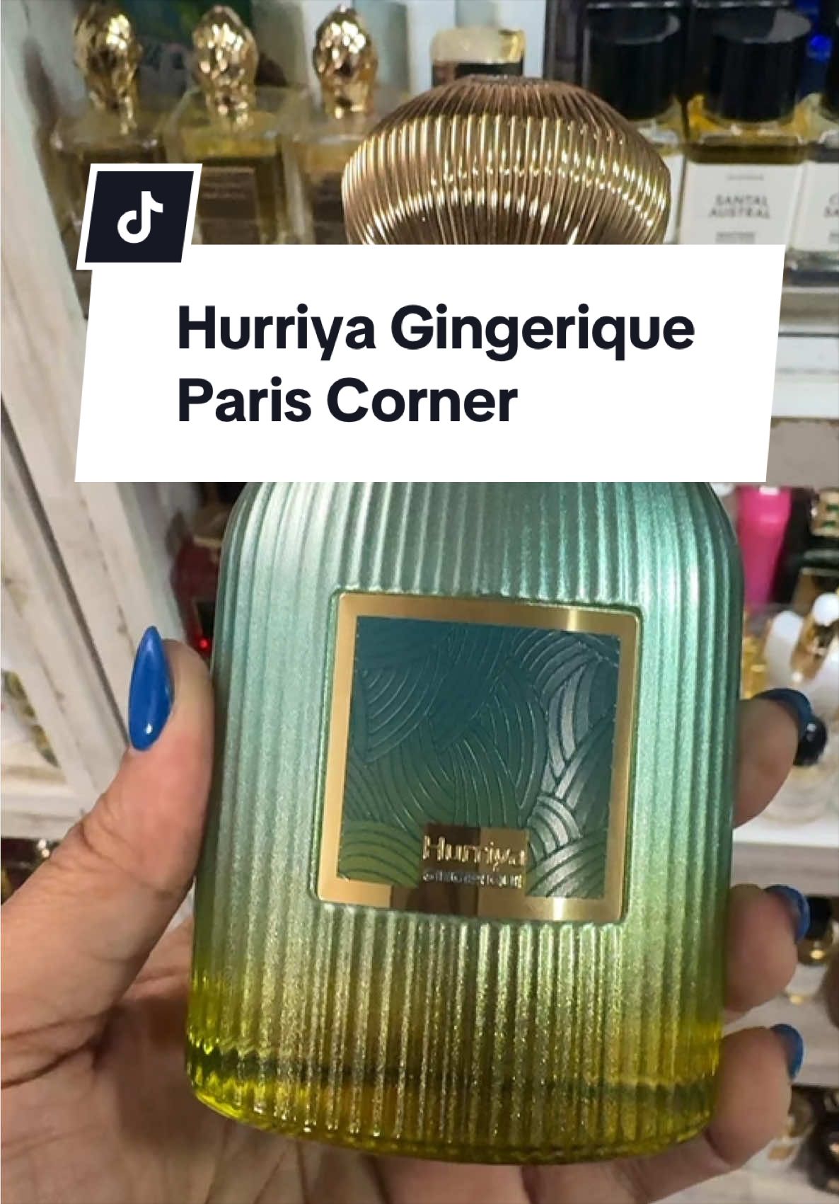 TikTok post by @thesmellgoodnp for Aroma Concepts. Caption reads: [...] with this fragrance!!! *Gifted by @AROMA....