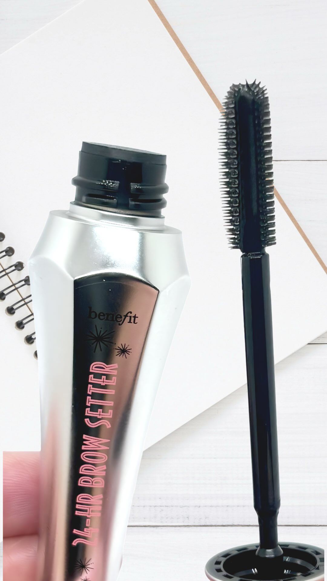 Instagram post by an influencer for Benefit Cosmetics. Caption reads: [...] Earn an A+ with Benefit....
