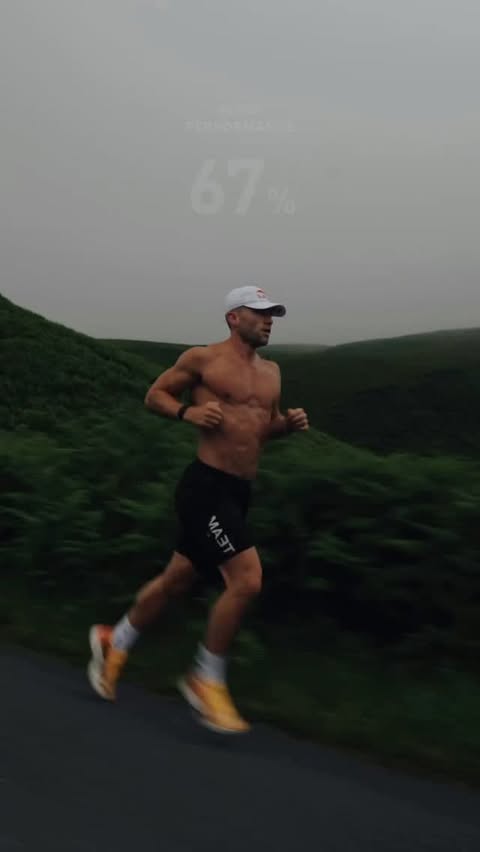 Instagram post by @jakedearden_ for WHOOP. Caption reads: In the world of performance, data is everything.....