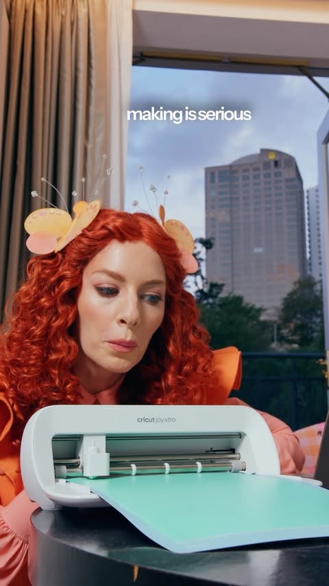 Instagram post by @emmamemmamemma for Cricut ANZ. Caption reads: Turns out the Memma Mates make a very cute memory....