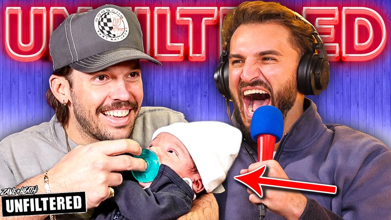 YouTube post by @ZaneAndHeath for Rocket Money. Caption reads: Meet My Baby Son... Antonio - UNFILTERED 314.