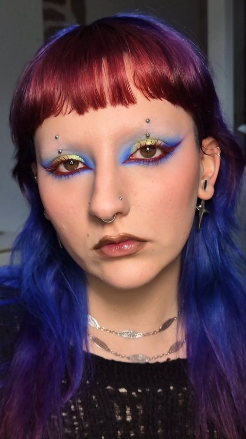 Instagram post by @nonaa_mua for Lunar Tides Hair. Caption reads: No but this mascara 🫶🏻✨️

Using....