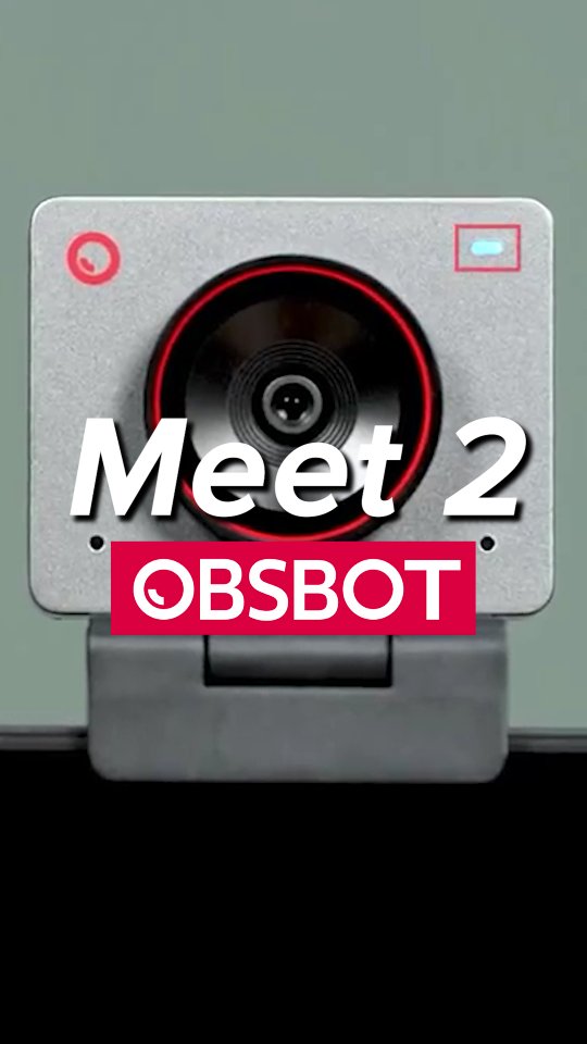 Instagram post by @ravenplay_ for OBSBOT. Caption reads: Poderoso el chiquitin eh! La Meet 2 de @obsbot es....