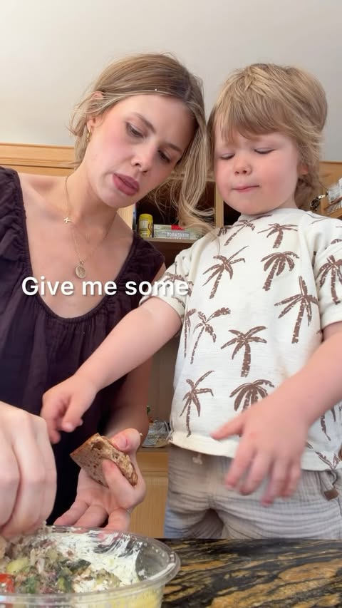 Instagram post by @liana_jadee for Waitrose. Caption reads: [...] gone before it even got to the table....