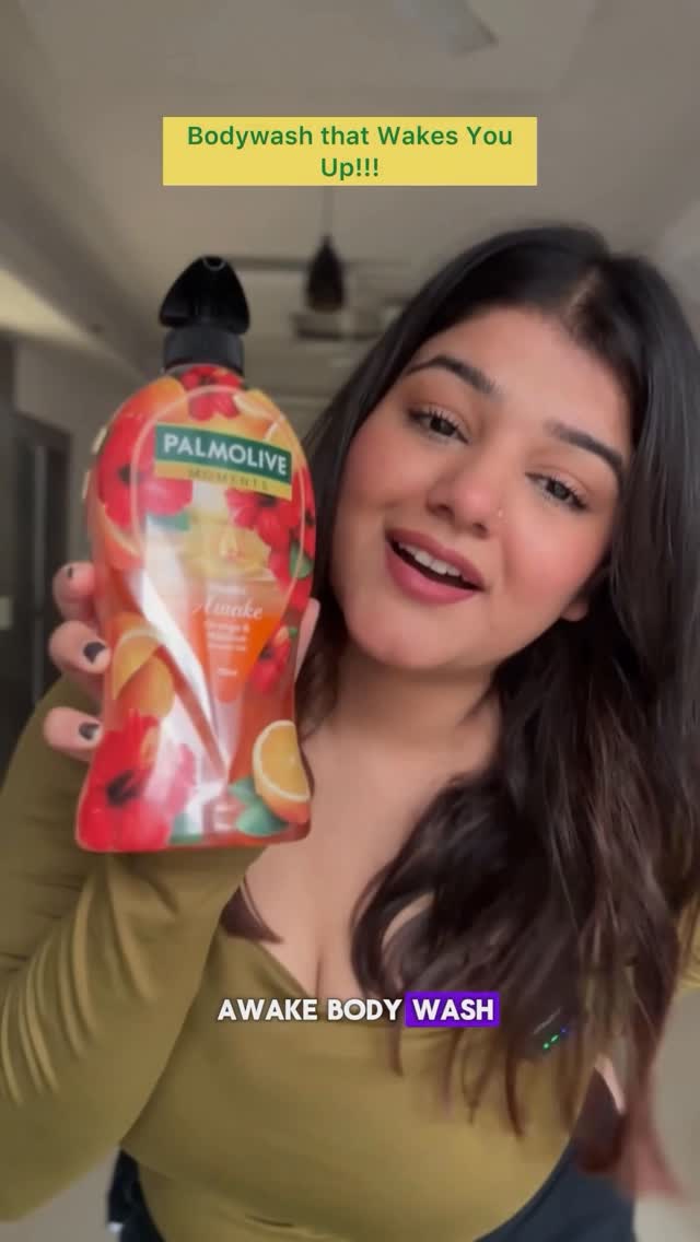 Instagram post by @sumukhiraizada for Palmolive. Caption reads: Not a morning person at all, but this little....