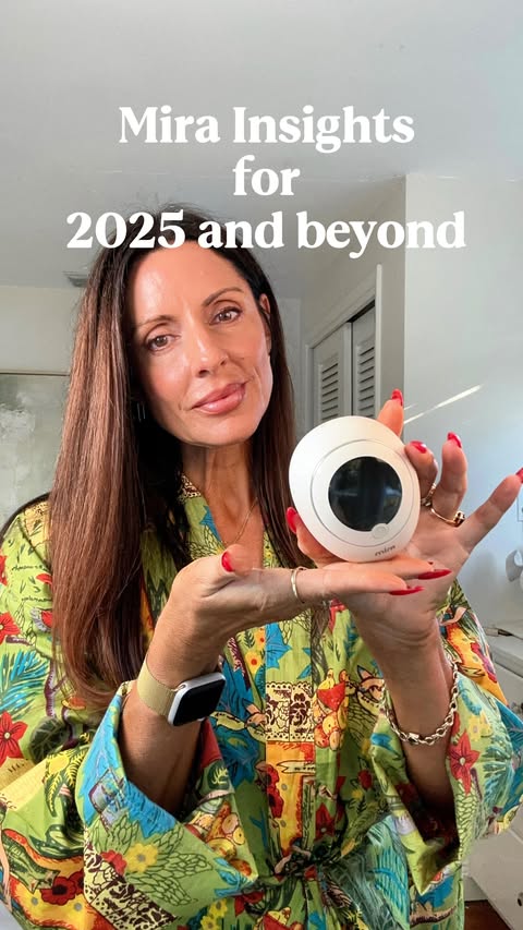 Instagram post by @b_paigea for Mira Fertility. Caption reads: [...] control of my hormone health, and....