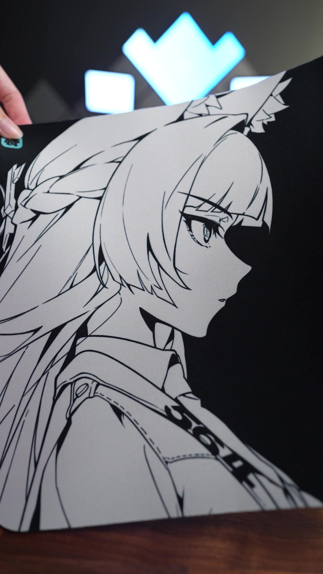 TikTok post by @razer for Zenless Zone Zero. Caption reads: [...] V2 Medium from the Razer | Zenless Zone Zero....