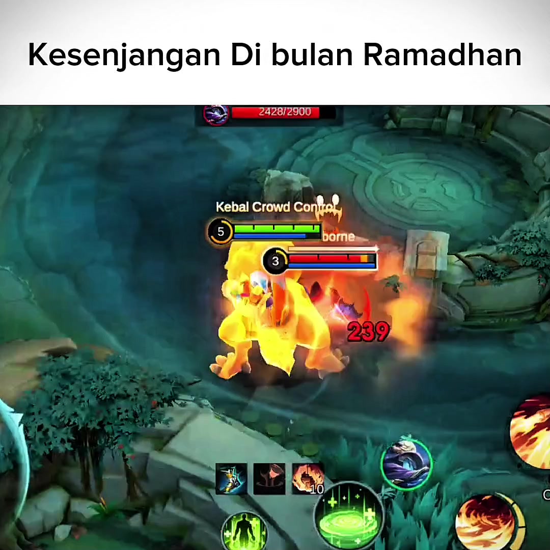 TikTok post by @lapuryu for Mobile Legends. Caption reads: [...] #Lapuryu #MLBBIDCreator #MLBB #MobileLegends....