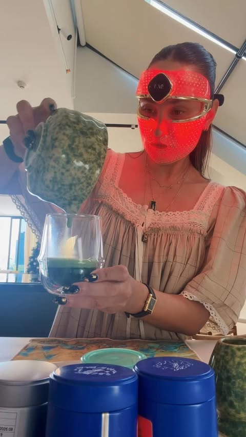 Instagram post by @janesuda for FOREO. Caption reads: [...] is incredible. Too good not to share....