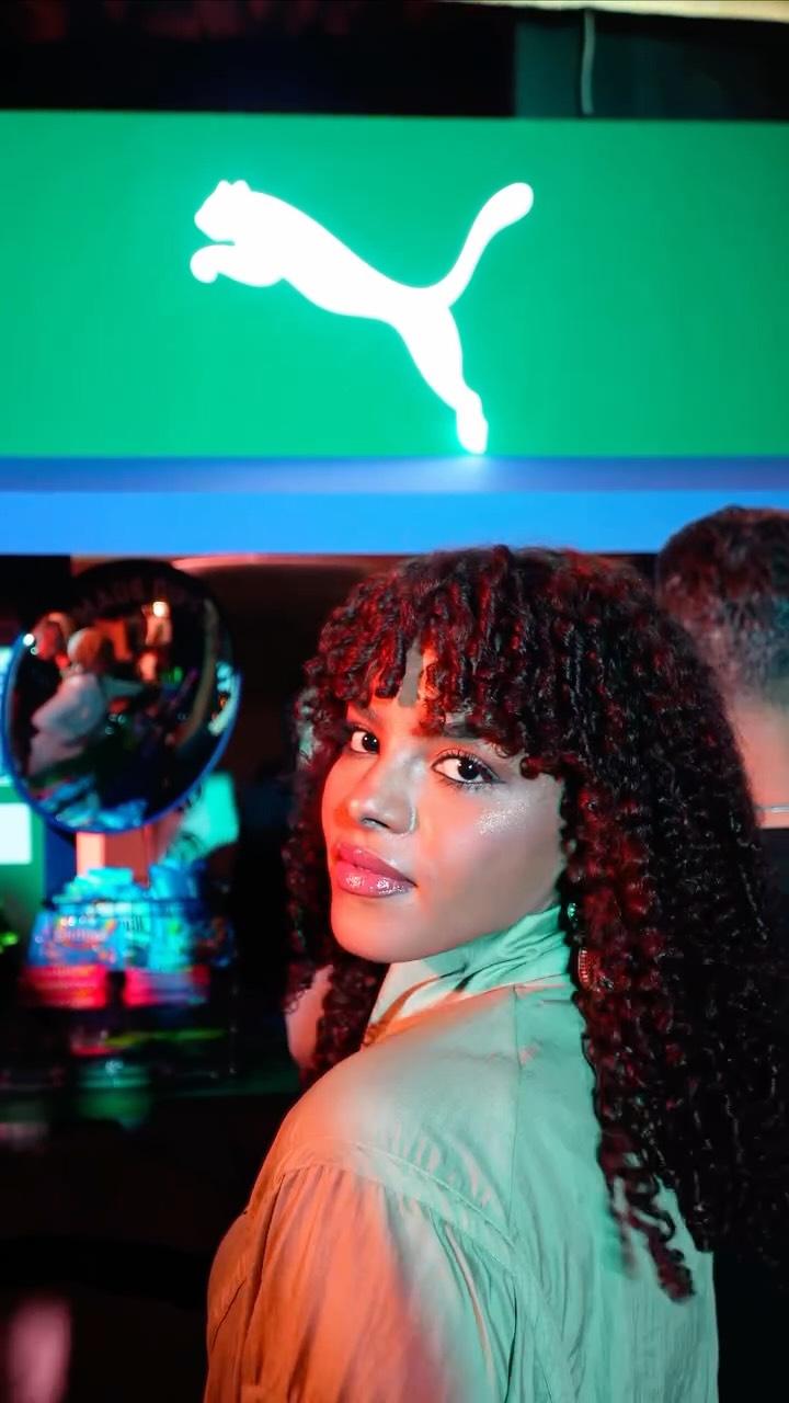 Instagram post by @justasoul___ for Namshi. Caption reads: [...] by @pumame , celebrated with @namshi....