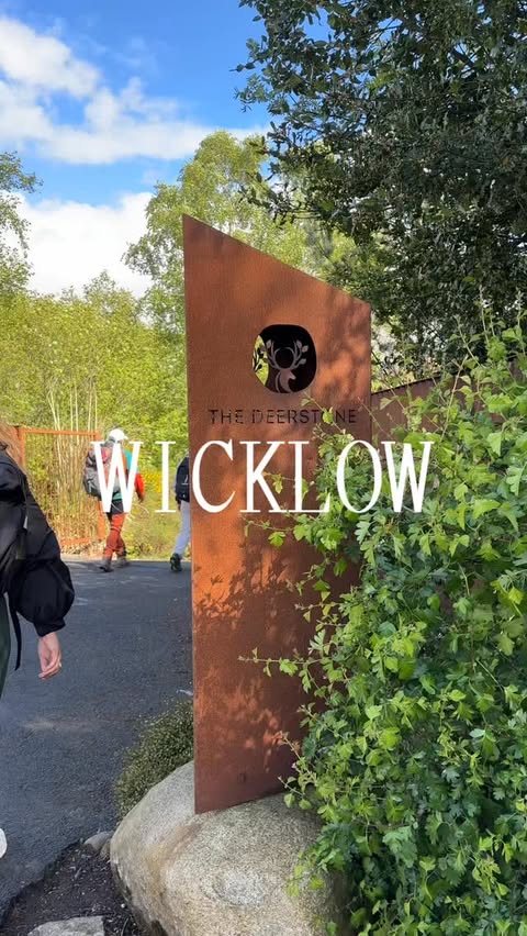 Instagram post by @fionnualajay for WHOOP. Caption reads: Wicklow with @whoop [ad/invite] ⛰️ 📌....