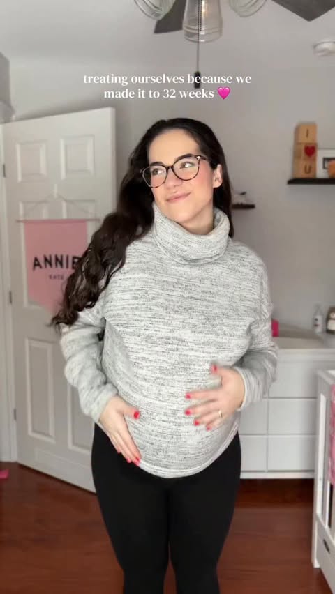 Instagram post by @tiana.doing.things for Bump Boxes. Caption reads: treating ourselves to @bumpboxes because we made....