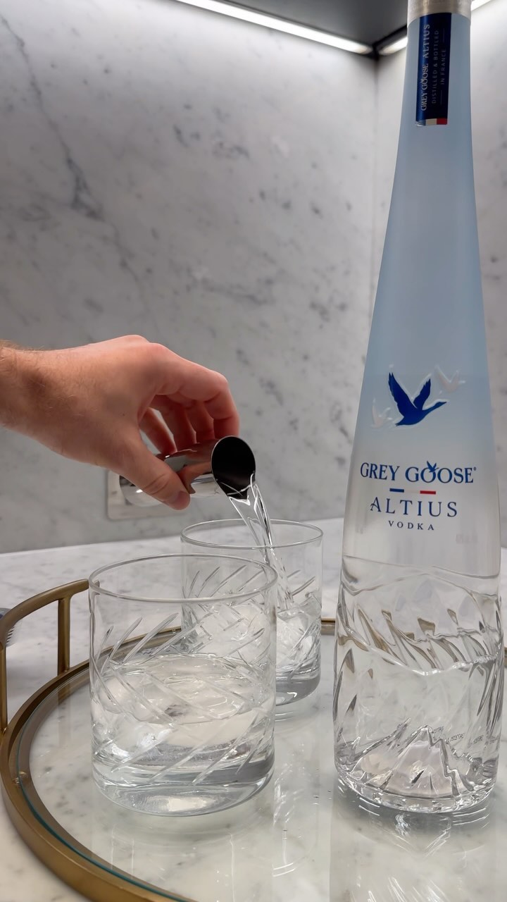 Instagram post by @bentaylortech for Grey Goose. Caption reads: The best way to have a luxurious night with your....