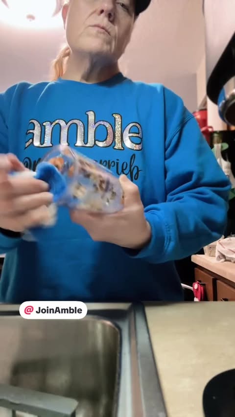 Instagram post by @mamacarrieb__ for Join Amble. Caption reads: For more information comment below @joinamble....