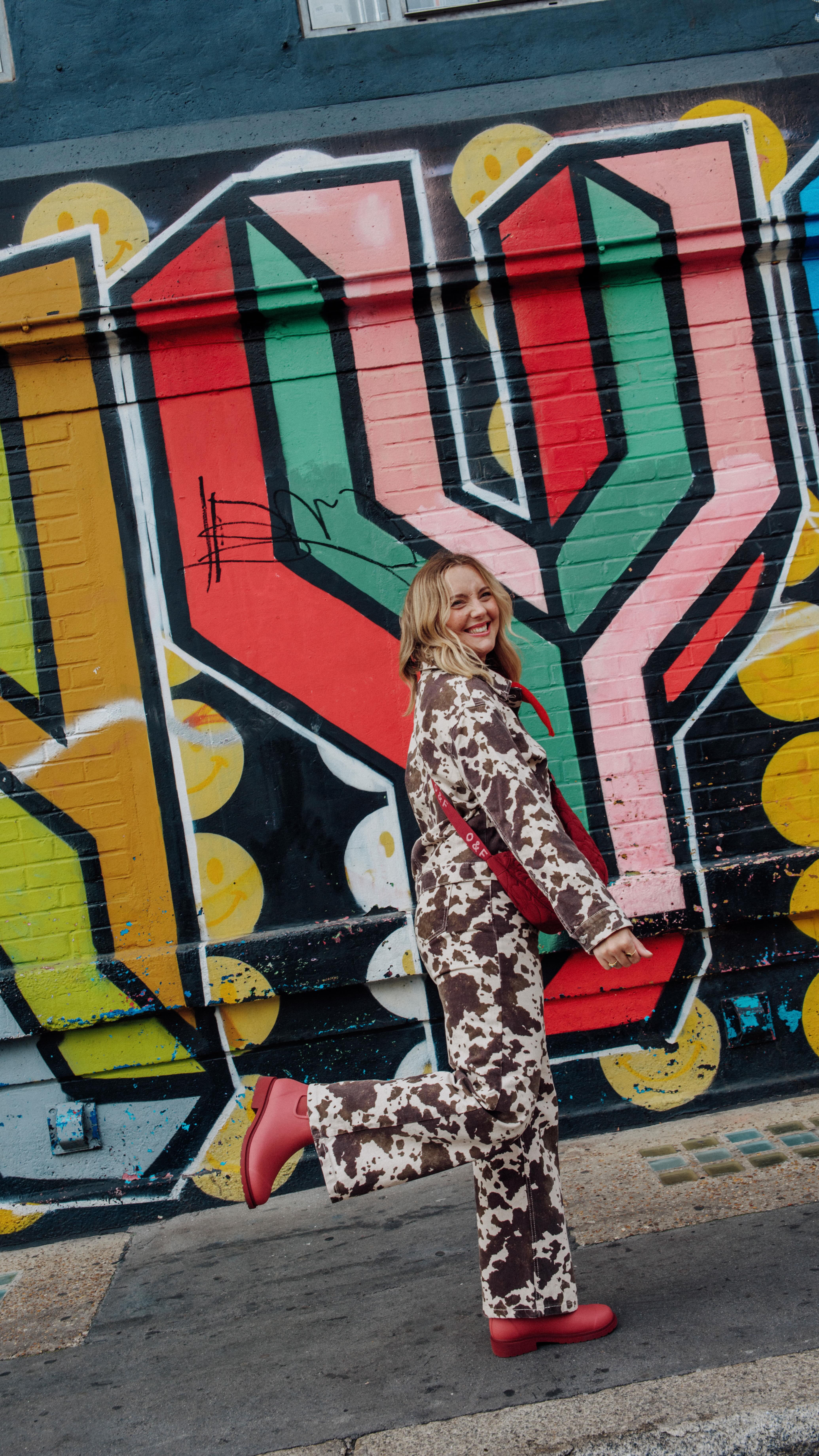 Instagram post by @leannedopaminedressing for Merry People. Caption reads: AD 4 ways of styling @merrypeople boots in the....