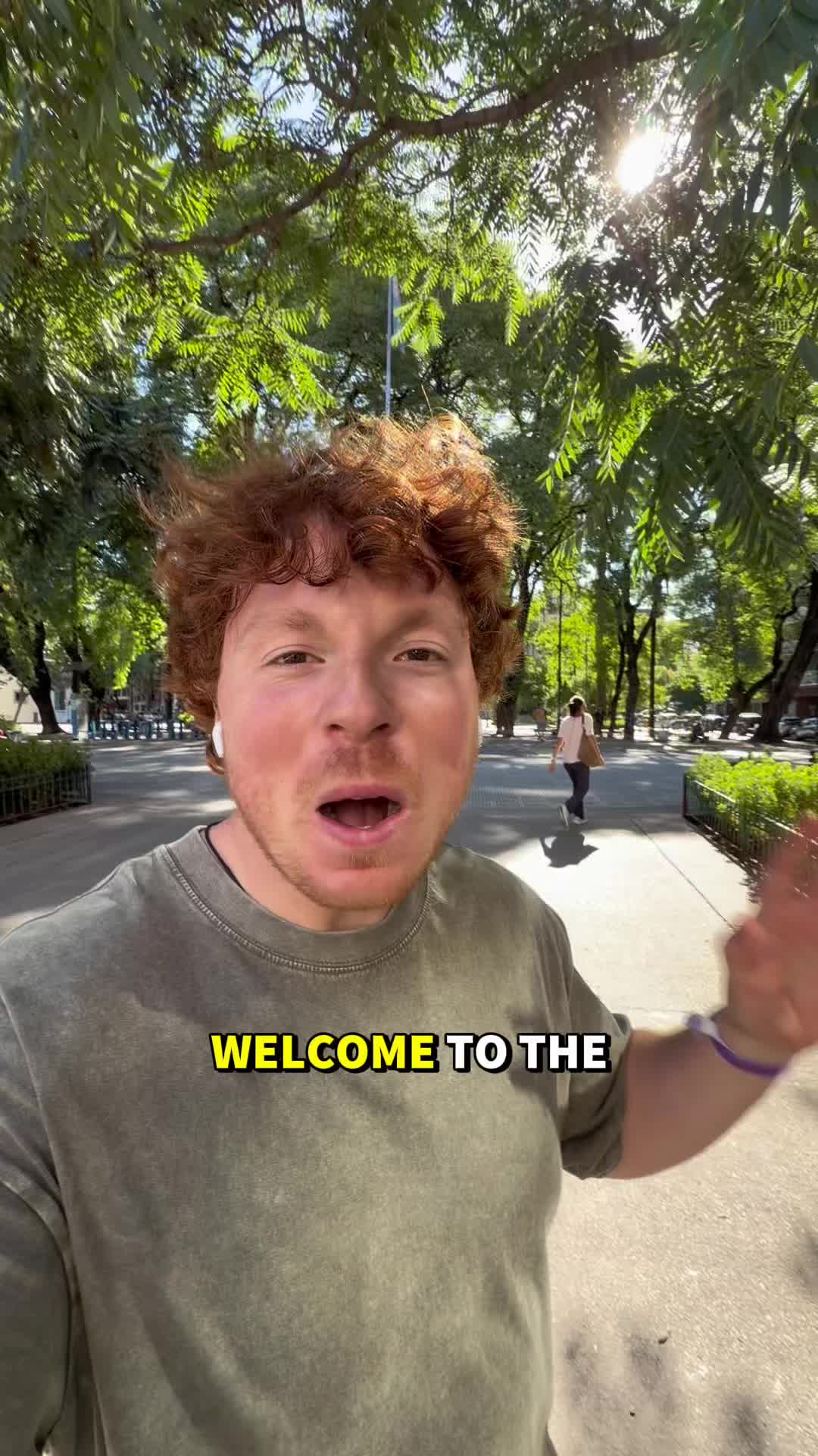 TikTok post by @christian.grossi for Saily. Caption reads: Everything you need to know before Visiting Buenos....