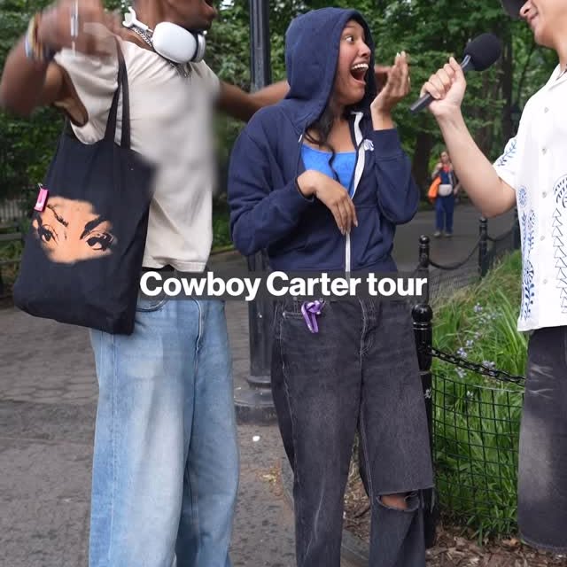 Instagram post by @shanonthestreet for Citi. Caption reads: #AD Surprising @beyonce fans with tickets to the....