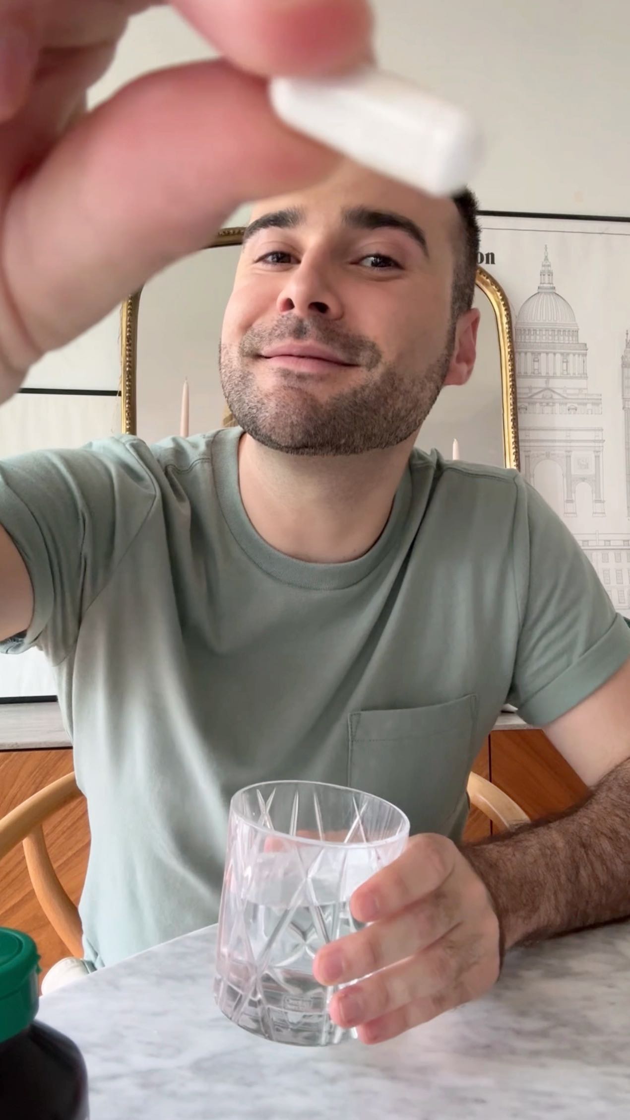 Instagram post by @andrewcretaro for Jamieson Vitamins. Caption reads: Struggling with sleep? I was too, until I started....