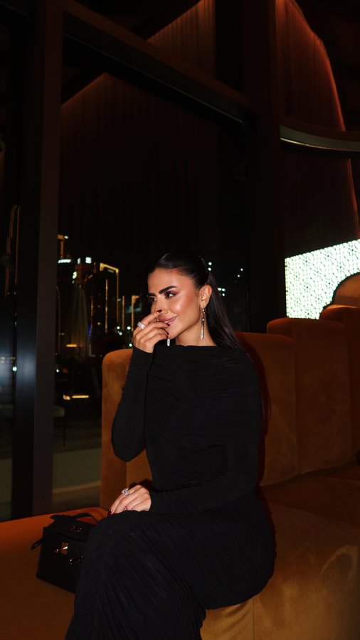 Instagram post by @deemaalasadi for Pomellato. Caption reads: Surrounded by elegance and sparkle ✨ at the....