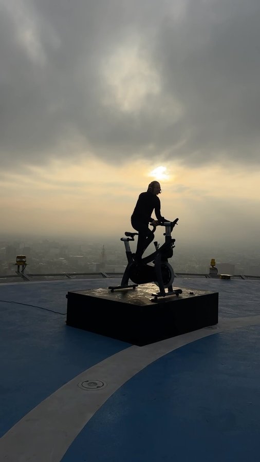 Instagram post by @pamemcbeath for Nuun Hydration. Caption reads: Clasecita con la nena, me urge agarrarle la onda a....