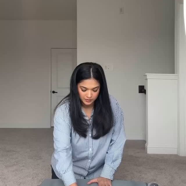 Instagram post by @jung_sanam for Baby Trend. Caption reads: The Baby Trend Play Suite rolls with me from room....